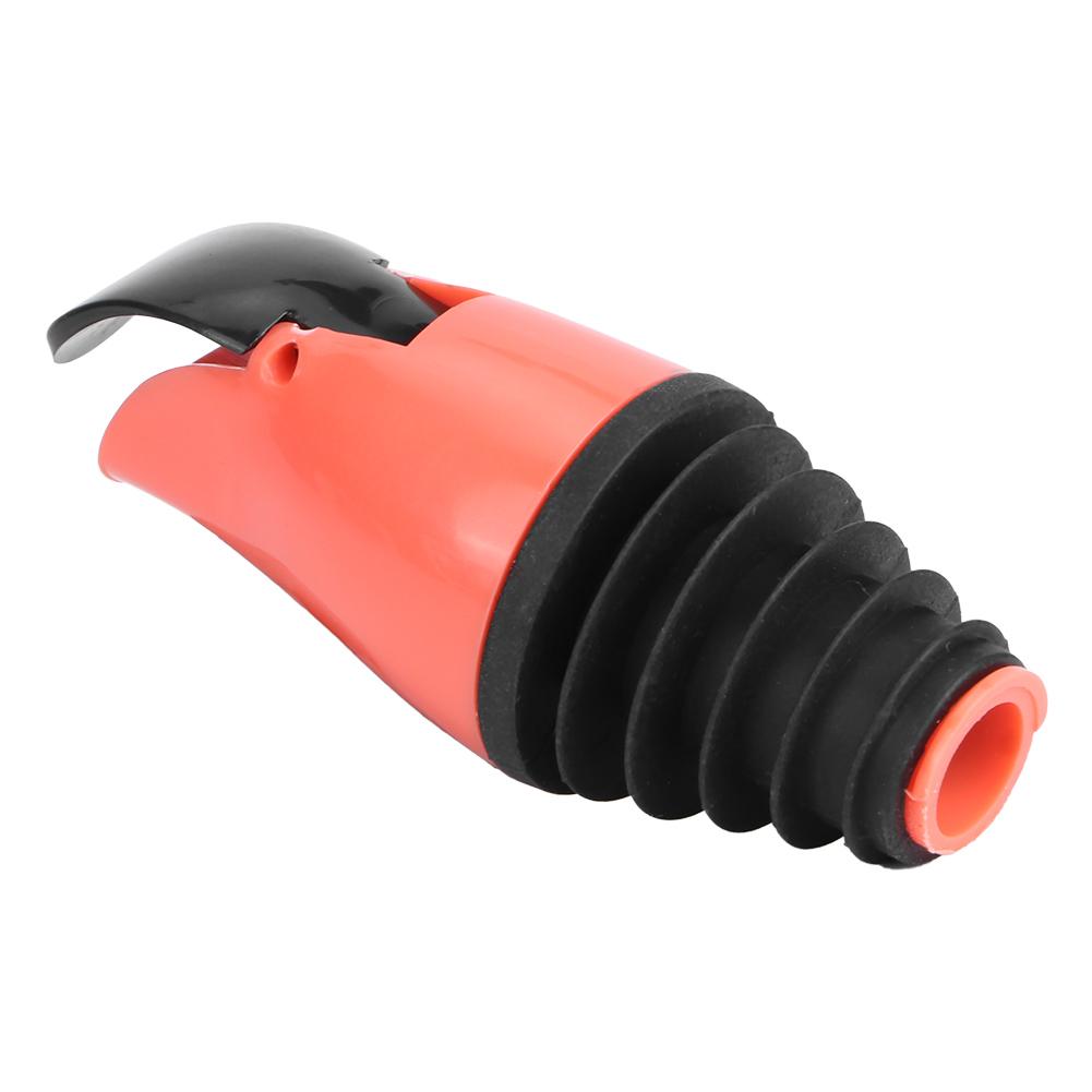 Oil Bottle Pour Spout Stopper Dispenser for Wine Soy Sauce Vinegar Bottles Kitchen UtensilsOrange