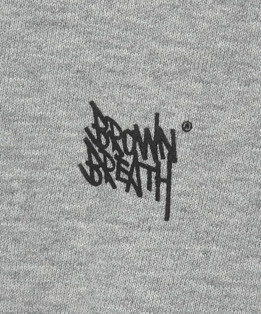 Brownbreath Tag Camo Block Hood Zip Up - Melange Gray