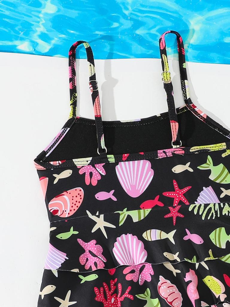 2026 Cross New Toddler Girls' Two-Piece Swimsuit Bikini