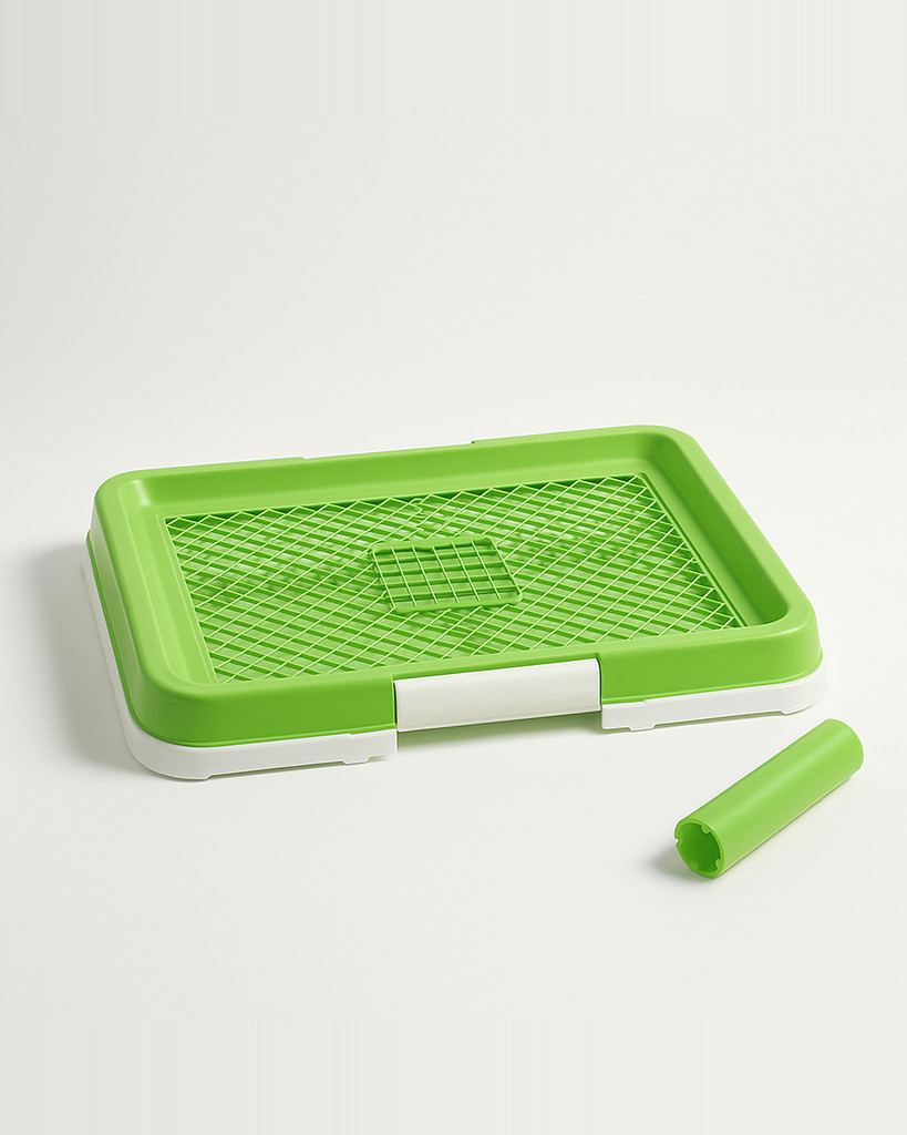 Dog Toilet Anti Splashing Urinal Mesh Grids Keep Clean Removable Potty Tray Trainer