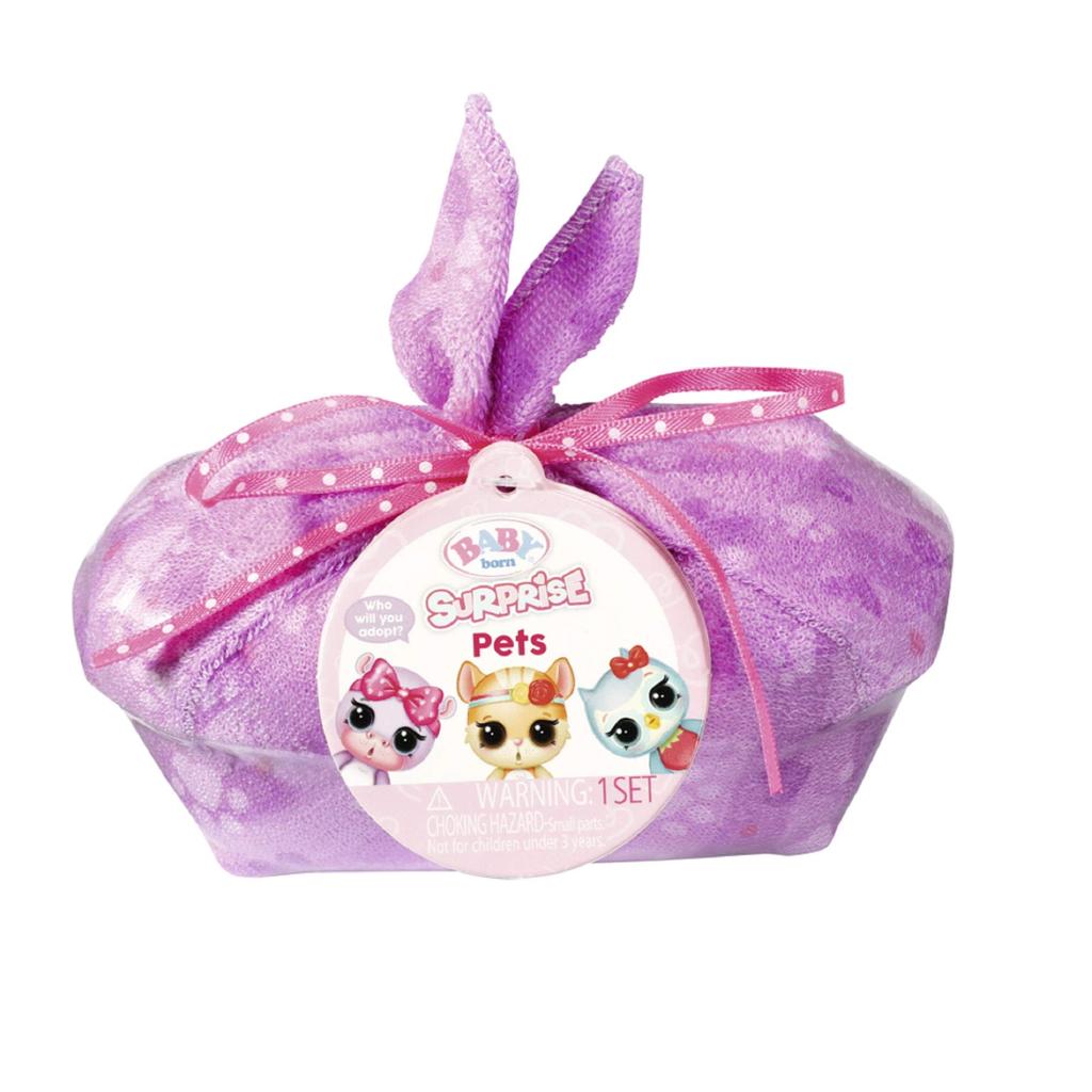 Baby Born Surprise Pets Series 2 8+ Surprises Color Change & Bathtub Multicolor