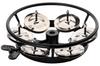 MEINL Percussion Professional Series Hihat Tambourine Stainless Steel THH1BK []