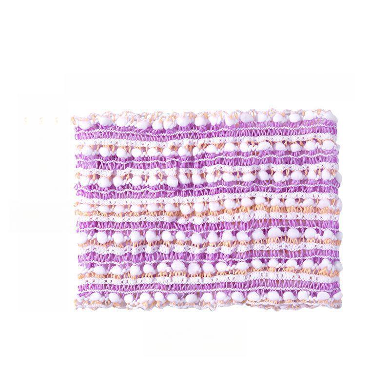 

Эластичная повязка для волос, мытье лица, связывание волос без следов, нанесение маски для лица, домашняя повязка для волос фиолетовый