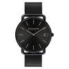 COACH Men's Elliot Watch with Black Dial and Stainless Steel Strap (14602720) [Authentic]
