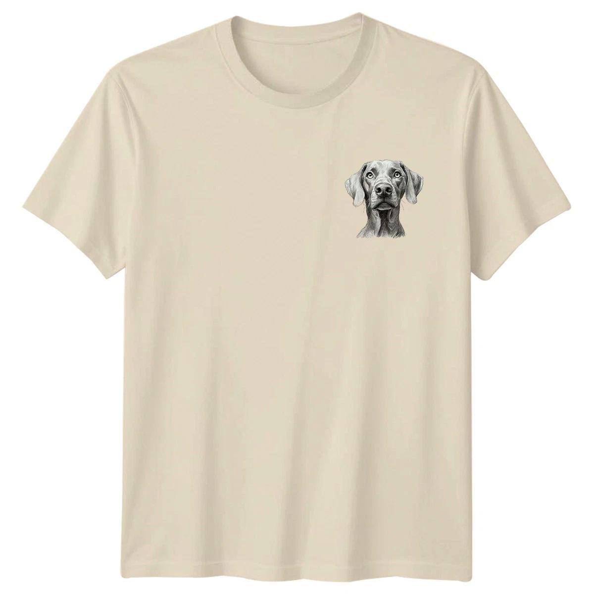 Dog Sketch Drawing Dogs Animals Mens T-Shirt Womens Graphic Tee S