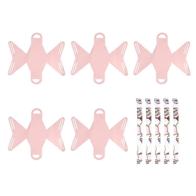 5pcs Ribbon Cutting Pattern Slightly Random Handbag Candy Bag Happy Candy Bag Empty Box