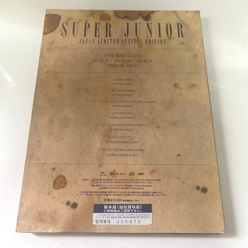 [USED] SUPER JUNIOR SUPE SHOW3 Yokohama Arena Venue Limited Edition with Trading Card