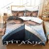 Romantic Love Duvet Cover Pillowcase Titanic Jack Rose Bedding Set Adult Boy Girl Bedroom Decoration Single Double Large Size