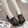 Large size JK uniform shoes college style cos small leather shoes spring and autumn non-slip and wear-resistant single shoes