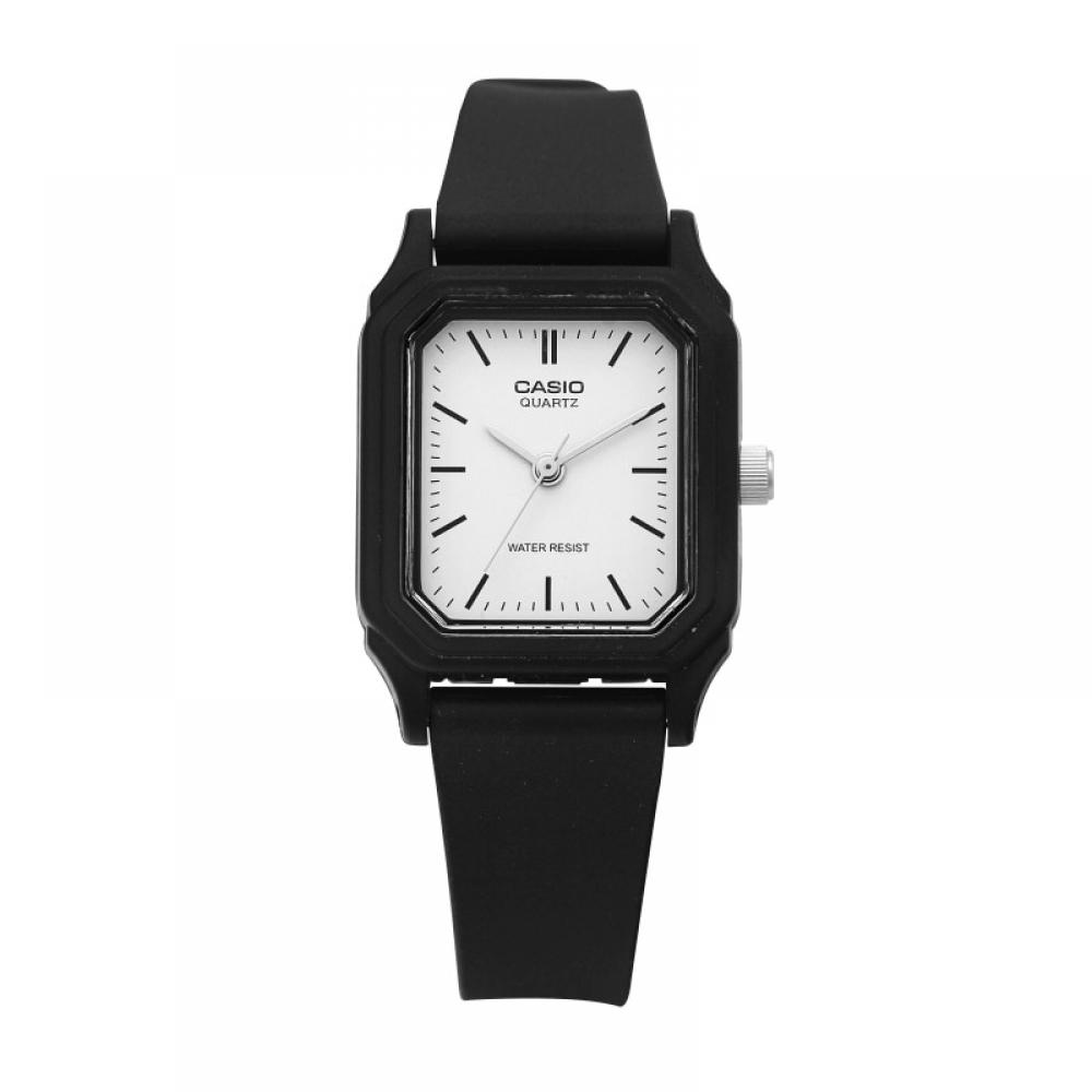 Casio Lq 142 7edf  Lq 142 7e  Analog Square Sat Student Urethane Watch