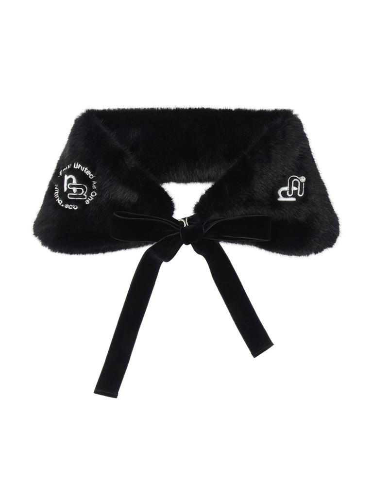 NITINA Mink Fur Earmuffs Ii Bk