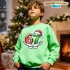 Kinder Herbst Winter Oberteil Weicher Rundhals Hoodie Santa Spruch 6 7 Einzigartig Lässig Feiertagsparty Pullover Sweatshirt Kinderkleidung