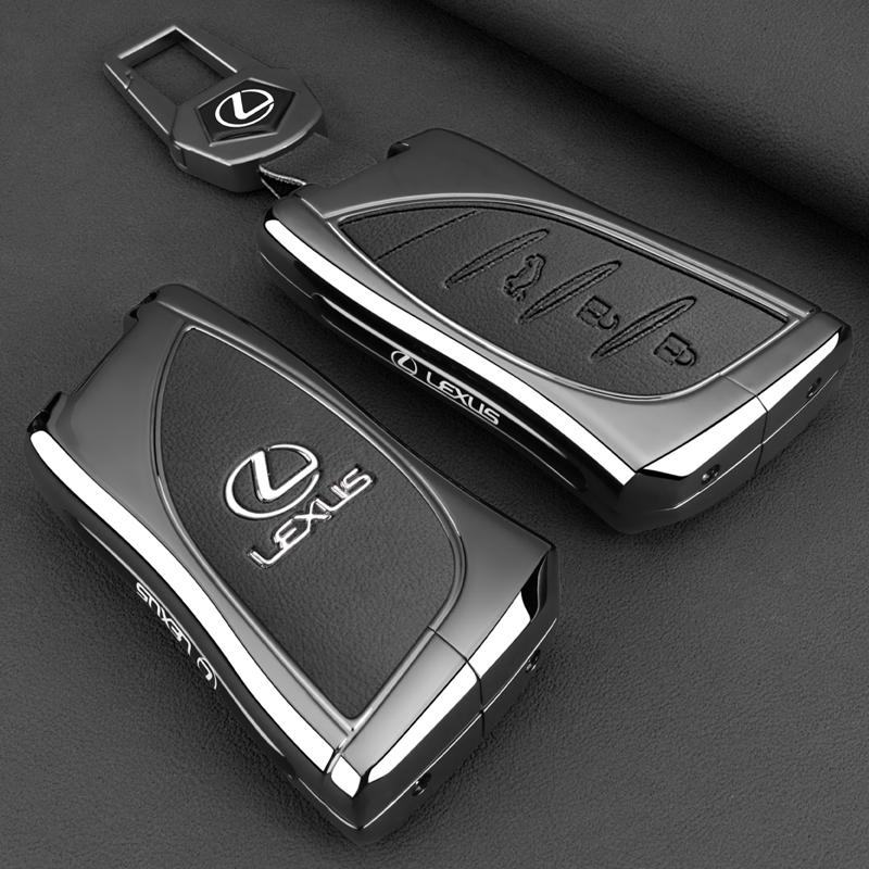 DMTZ1 Zinc Alloy leather Key Case Shell Car Key Cover For Lexus NX ES UX US RC LX GX IS RX 200 250h 350h LS 450h 260h 300h UX200