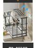 Wall-Mounted Kitchen Knife & Utensil Holder: Multifunctional Stainless Steel Rack for Pot Lids, Chopsticks, and Cutting Boards.