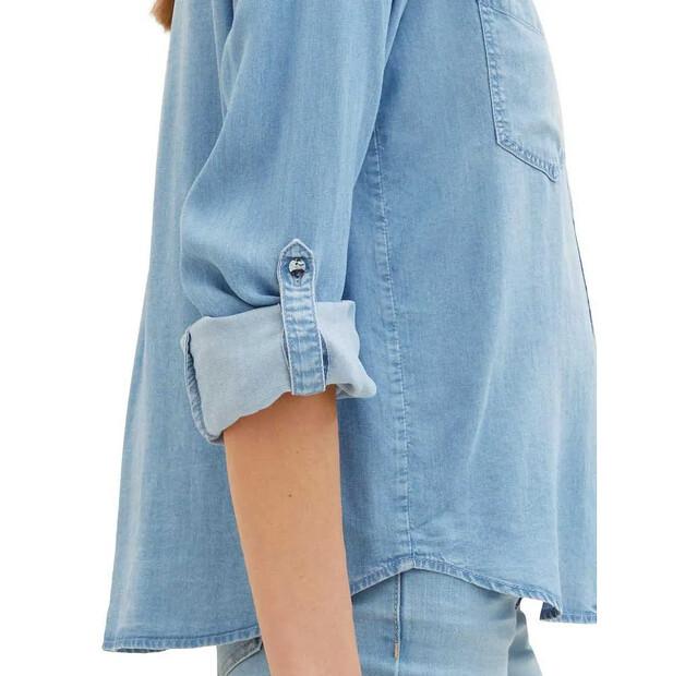 Tom Tailor 1041221 Denim Look Blouse
