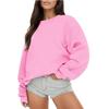 Women's Casual Fashion Round Neck Long Sleeve Sweatshirt