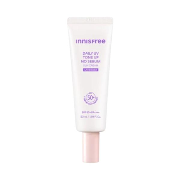 

Innisfree Daily UV Tone-Up No-Sebum Sunscreen SPF50+ PA++++ 50ml Lavender Tone-Up & Oil Control