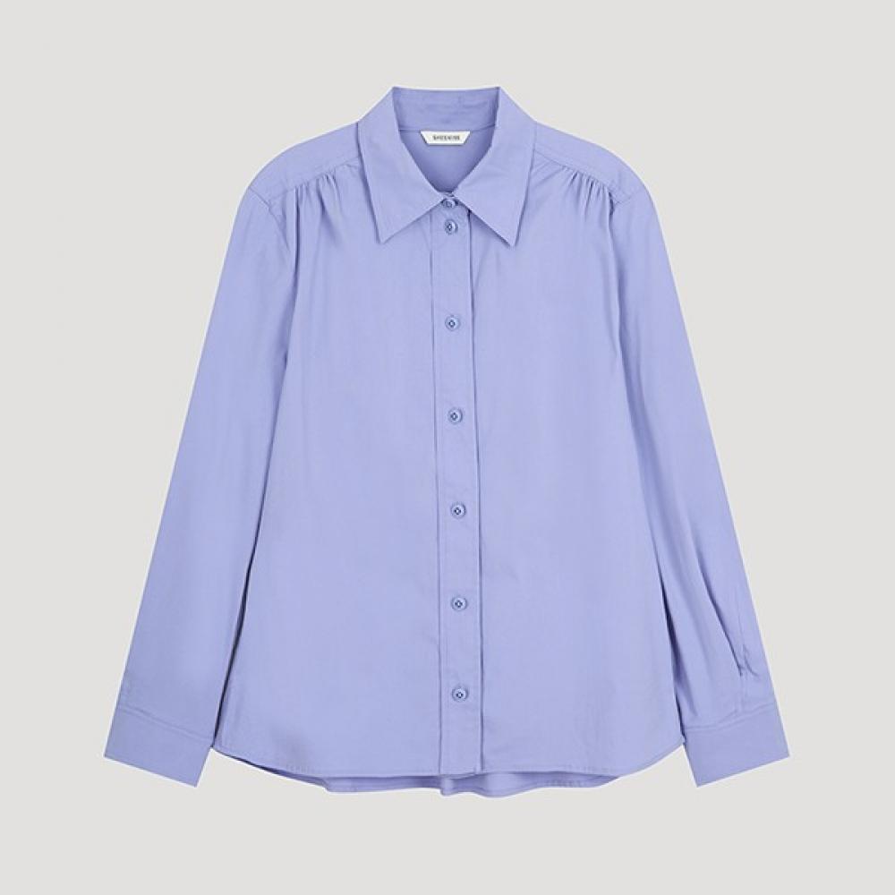 

She S miSS Cotton Blend Shirt SwwSto31040 Bl Blue/55