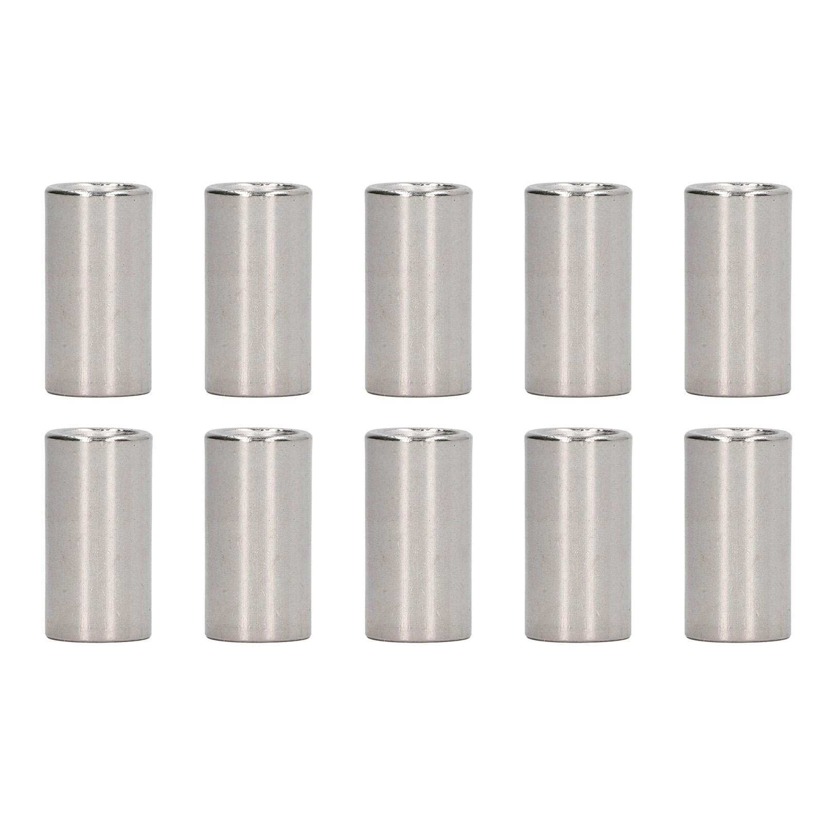 

10 шт. Соединительная гайка Круглая M12 Нержавеющая сталь Гайка-соединитель стержня Внутренняя резьба Крепеж