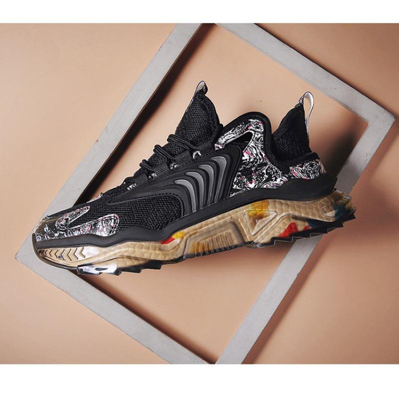 Breathable Mesh, Trendy Running, Casual Sports, Dad's Trendy Shoes, Men's Shoes