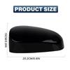 Side Wing Mirror Cover W/O Turn Signal Light For Toyota Corolla 2014-2017 US Model Glossy Black/White Rearview Mirror Housing