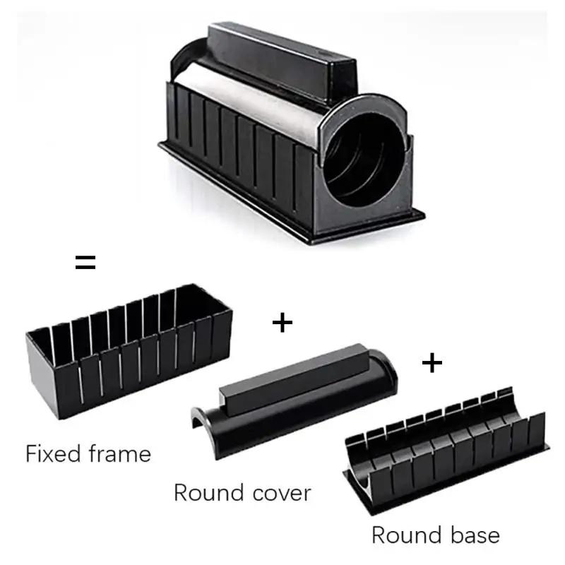 3PCS Sushi Maker Set Machine Seaweed Rice Rolls Mold Roller Kit Vegetable Meat Rolling Tool DIY Rice Ball Moulds Kitchen Tool