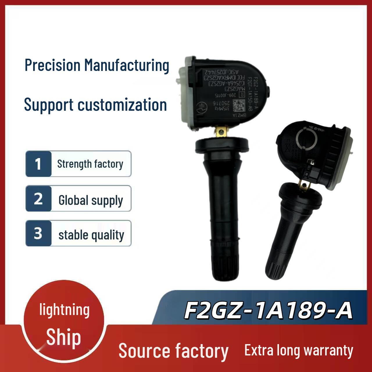 F2GZ1A189A: Compatible Tire Pressure Sensor for Ford Lincoln Vehicles
