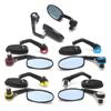 Bike Mirror Bicycle Mirrors Handlebar Rearview Mirror 360° Rotation Adjustable Wide View for 7/8" 22mm Bar End