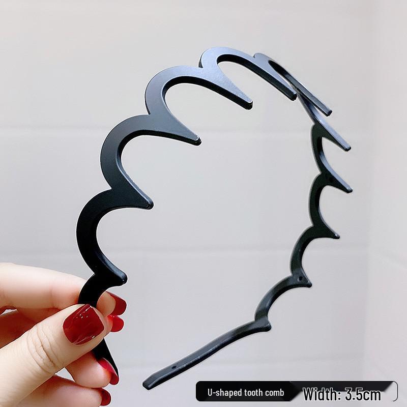 Damen Anti-Rutsch Mode Stirnband mit Zähnen für vielseitige Verwendung