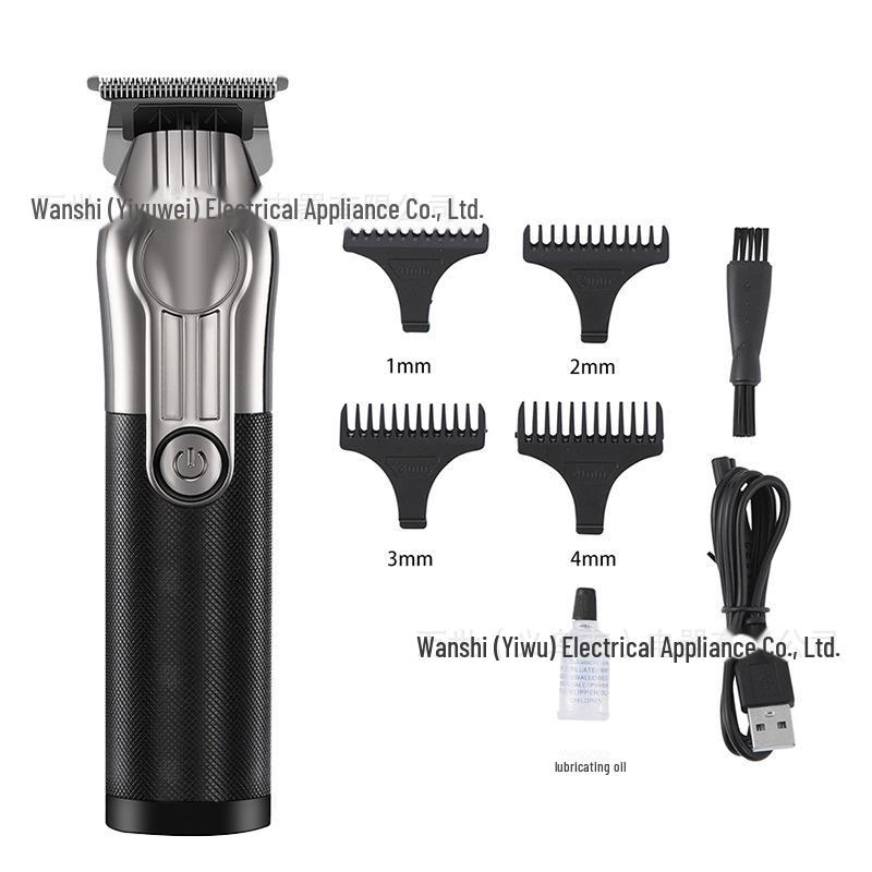 USB Rechargeable LCD Display Electric Hair Clipper & Razor