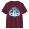 Blue Sky Ice Dragon D20 Tshirt Unisexs Y2k Funny Tshirts Summer O Neck Harajuku Tee Shirt Wholesale Oversize Tops
