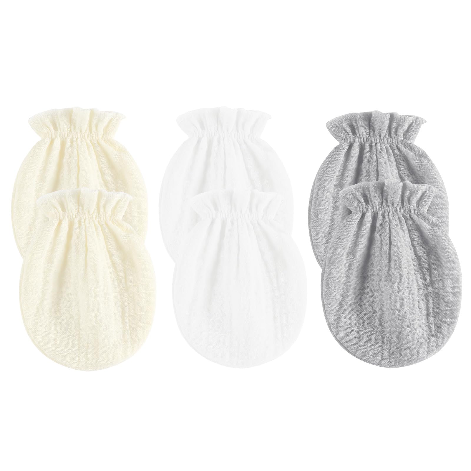 

Baby Mittens for and Scratch Newborn to 6 Set of 3 [MOMSMENU] Newborns, Cotton, Spring, Summer, Autumn, Winter, Prevention, Protection, Months,