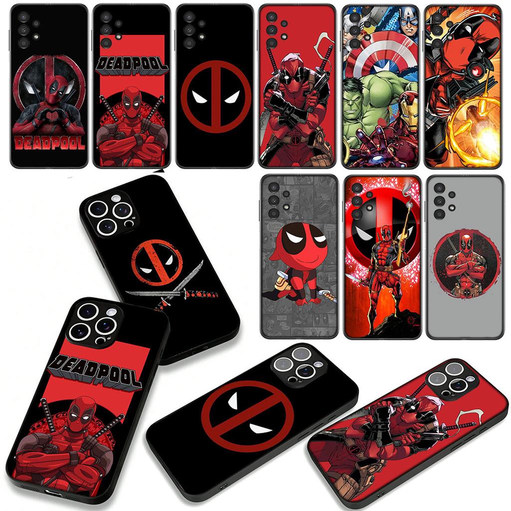 Phone Cover Wallpaper Marvel Deadpool Coque for Xiaomi Redmi Note 15 11 9 10 Pro Plus A5 9A 9T 10A 10C 9C NFC 15C 8T Case