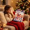 Weihnachts-Adventskalender 2026, Schneemann 24-Tage-Countdown-Box mit Acryl-Aufhänger für Mädchen Jungen Anhänger, Festlicher Baumschmuck, Feiertagsgeschenk Kinder