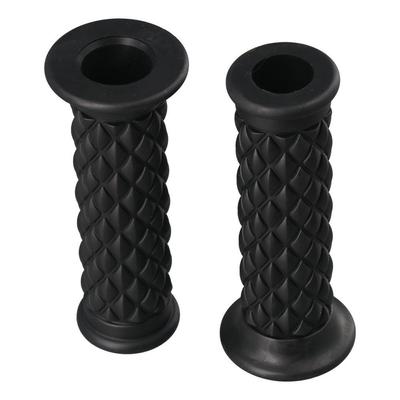 2 adet Motosiklet Aksesuarları Parçaları Kauçuk Tutacak 22mm 7/8" Gidon 24mm El Motosiklet İçin