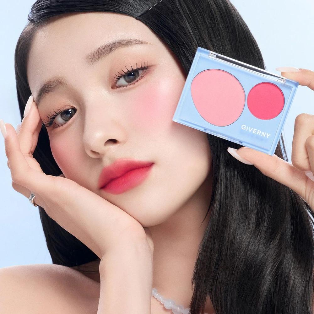 Fluffy Dual Blusher (3 Colors) 04 Cherry Pop (NEW)