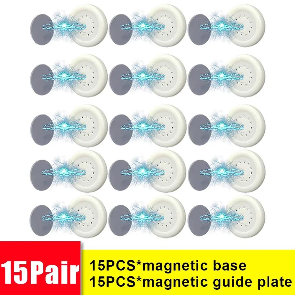 

Многоцелевой настенный анти-потеряющийся магнитный крючок с дистанционным управлением магнит 30/2 шт. магнитный крючок крючки кольцо для дома хранение сад
