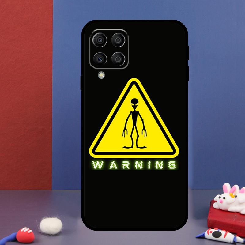 Alien Martian UFO For Samsung Galaxy M31 M51 M33 M13 M23 M53 M15 M55 M14 M34 M54 M20 M30s M32 M52 Phone Case