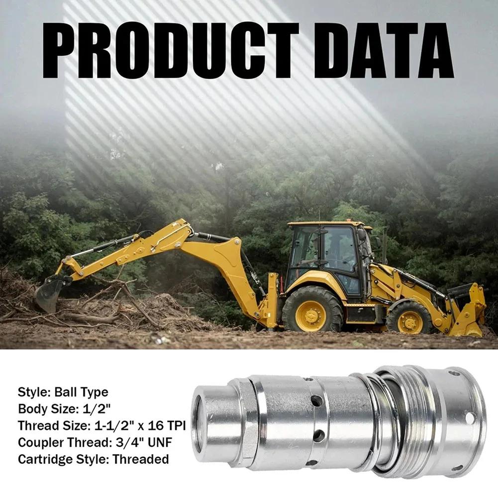 For Ford Loaders and For Holland Tractors Quick Coupler Hydraulic Connector Metal Double Sealing Ring Model 2810