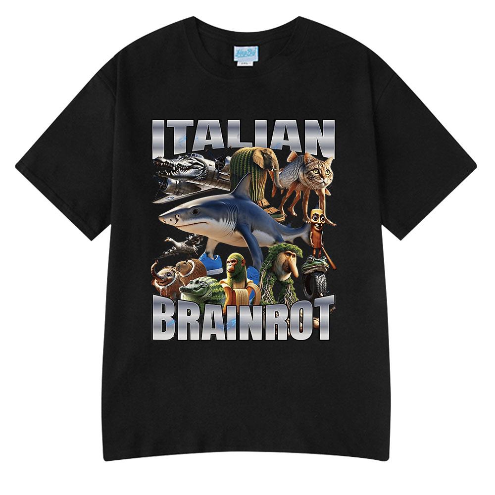 Tung Tung Tung Sahur Vtipné Meme Tričko s Baseballovou Pálkou Pánské Oblečení Módní Humor Styl Trička Unisex Letní O-výstřih Topy Tričko