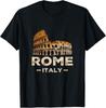 Cool Vintage Roma Italia Colosseum Souvenirs, Rome Italy T-Shirt Unisex T-Shirt