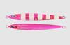 Jackall Metal Jig Anchovy Type 0 Flush Fall 100g Pink Glow Stripe (8182)