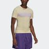 adidas Originals X Wales Bonner Kollaboration Schnelltrocknend Feuchtigkeitsableitend Atmungsaktiv Ultraleicht Kurzarm T-Shirt Unisex Oberteile GU0751