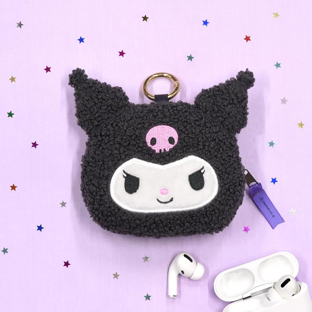 Gourmandise Sanrio Characters Earphone Multi Pouch Kuromi SANG-379KU