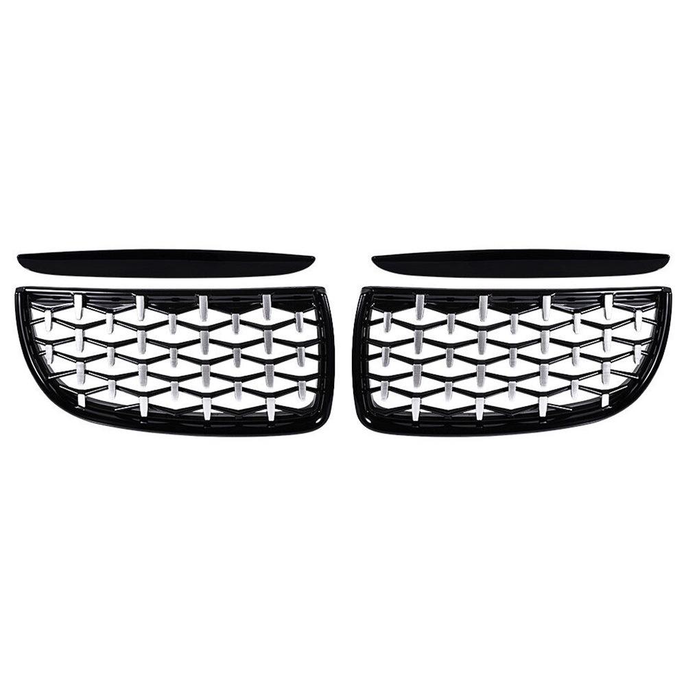 BMW 3er E90/E91 (2005-2008) Sternenhimmel Schwarz Chrom Frontgrill