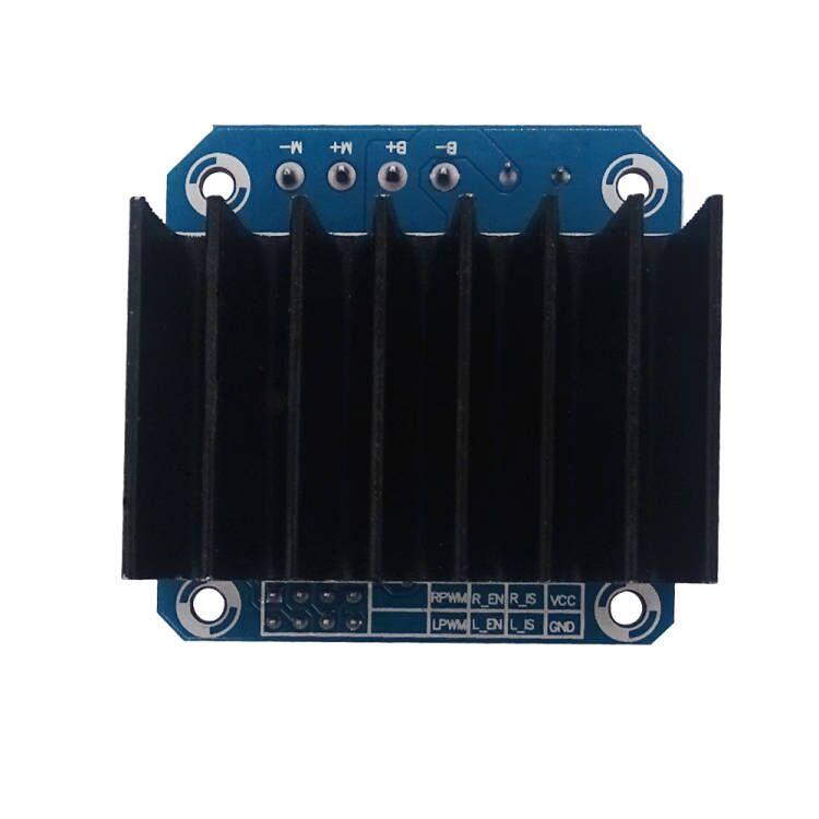 BTS7960 High Power Intelligent Vehicle Motor Drive Module BTS7960 43A Current Limiting Control Semiconductor Refrigeration Drive