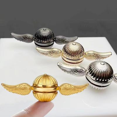 1 PCS EDC Fidget Spinner Fingertip Rotating Wings Gyroscope Metal Ball Desktop Stress Relieving Antistress Toy Children Adult