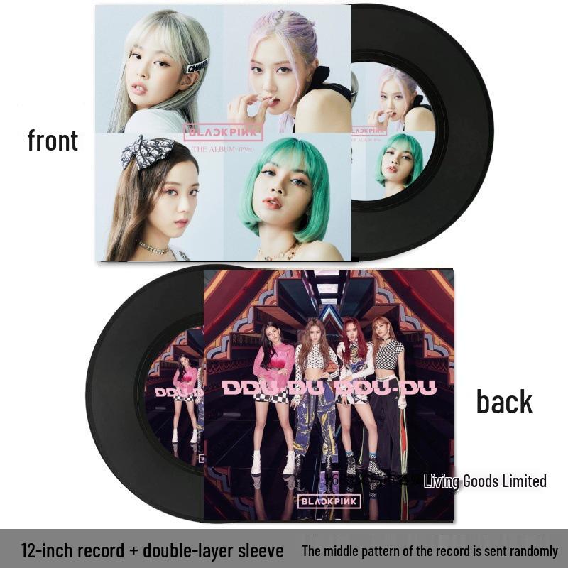 Modern Retro Music Theme Vinyl Record Poster - Wall Decoration
