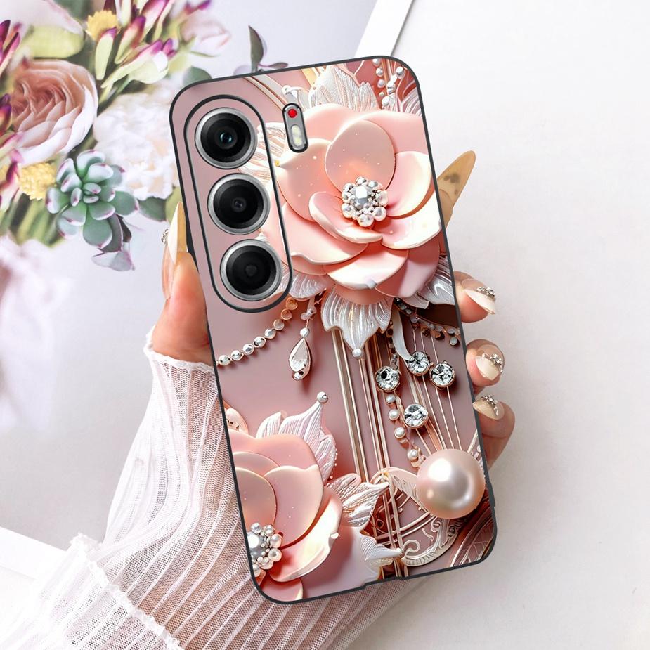 For Tecno Camon 40 Pro 5G CM7 Case Luxury Butterfly Painted Cover Soft TPU Phone Case For Tecno Camon 40 Camon40 Pro 4G CM6 Bags