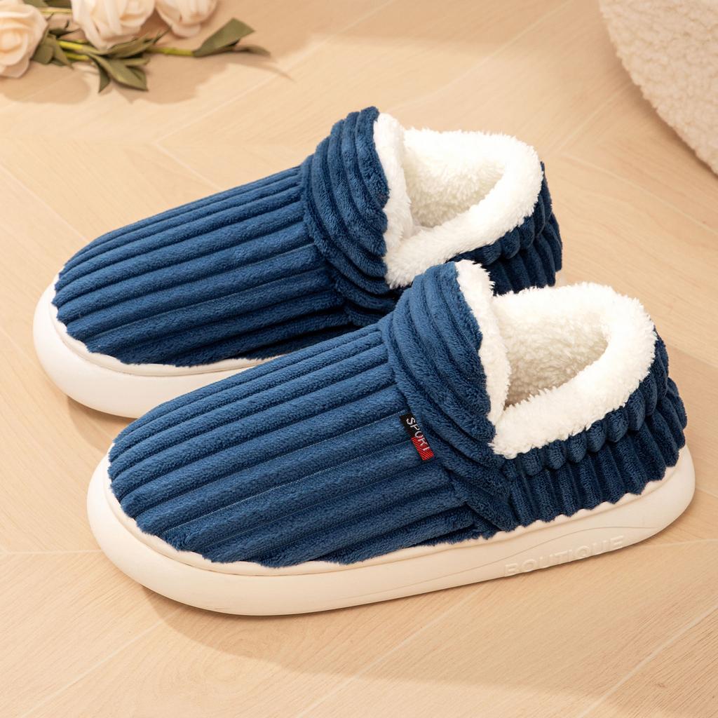 Women Soft House Boots,Indoor Bootie Slippers,Warm Fleece Lined Slipper Shoes